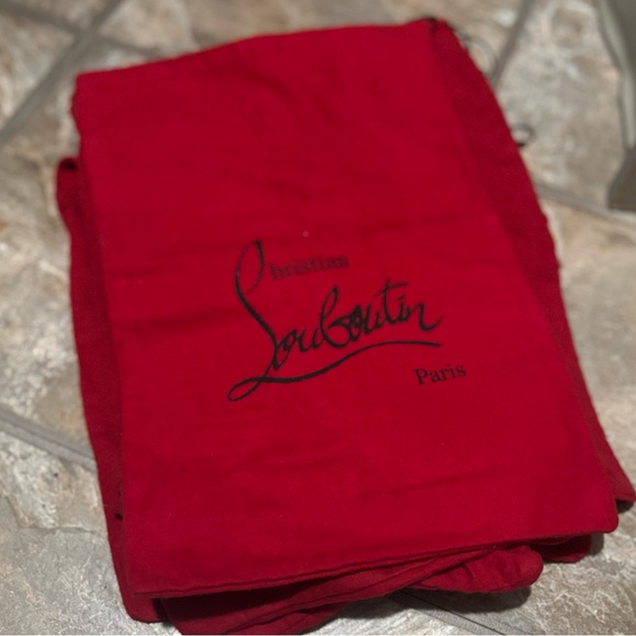 Lot of 9 Red Designer Logo Dust Bags – Shoe/Accessory Storage – Paris Style - Picture 1 of 1